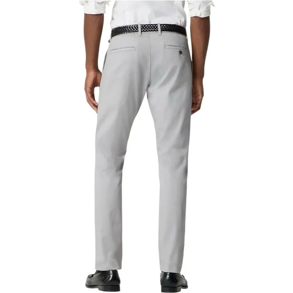 J Crew Pants Mens 35x32 Stone Gray Slim Original Chino Casual Office CO399 NWT